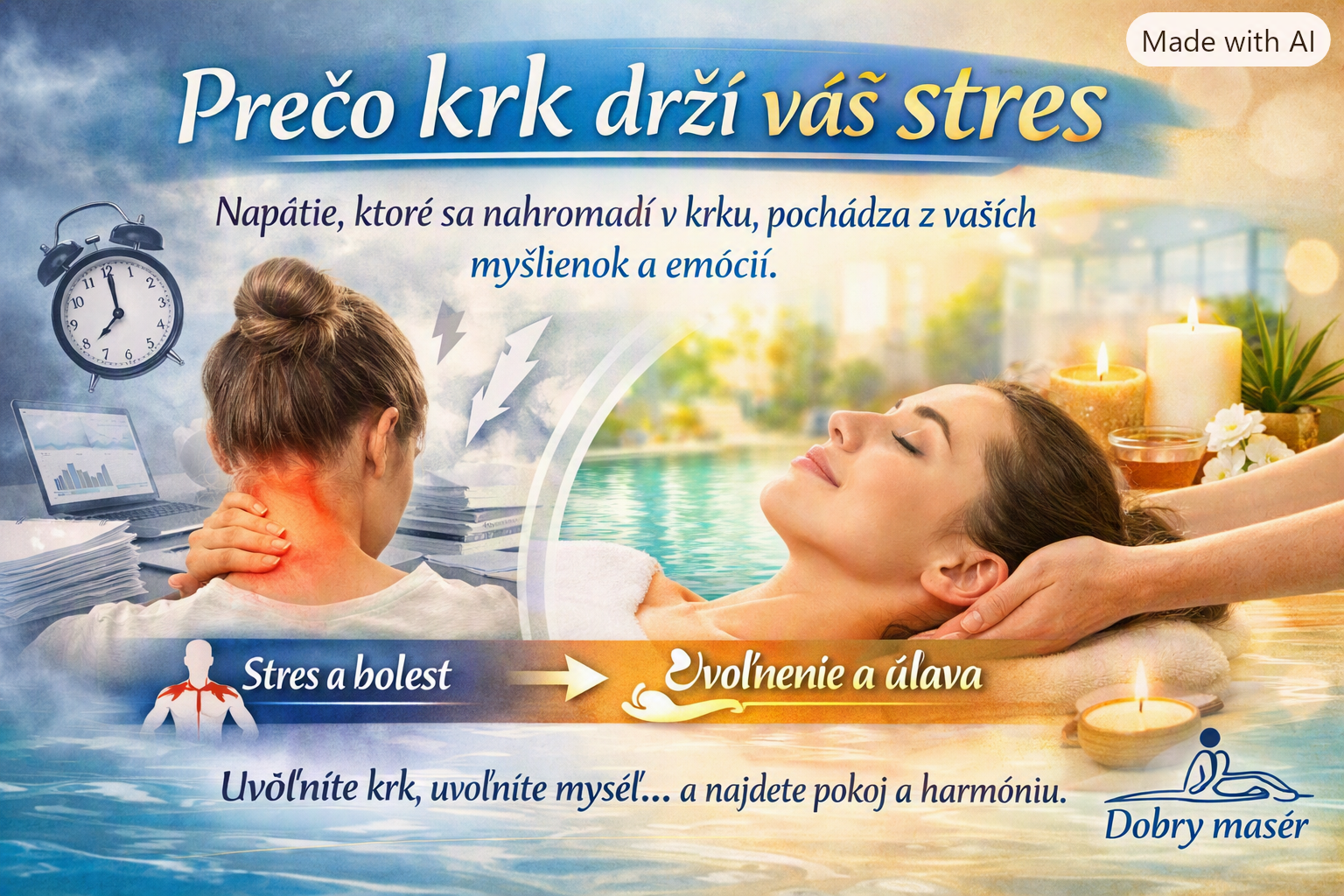 Prečo krk drzi stres